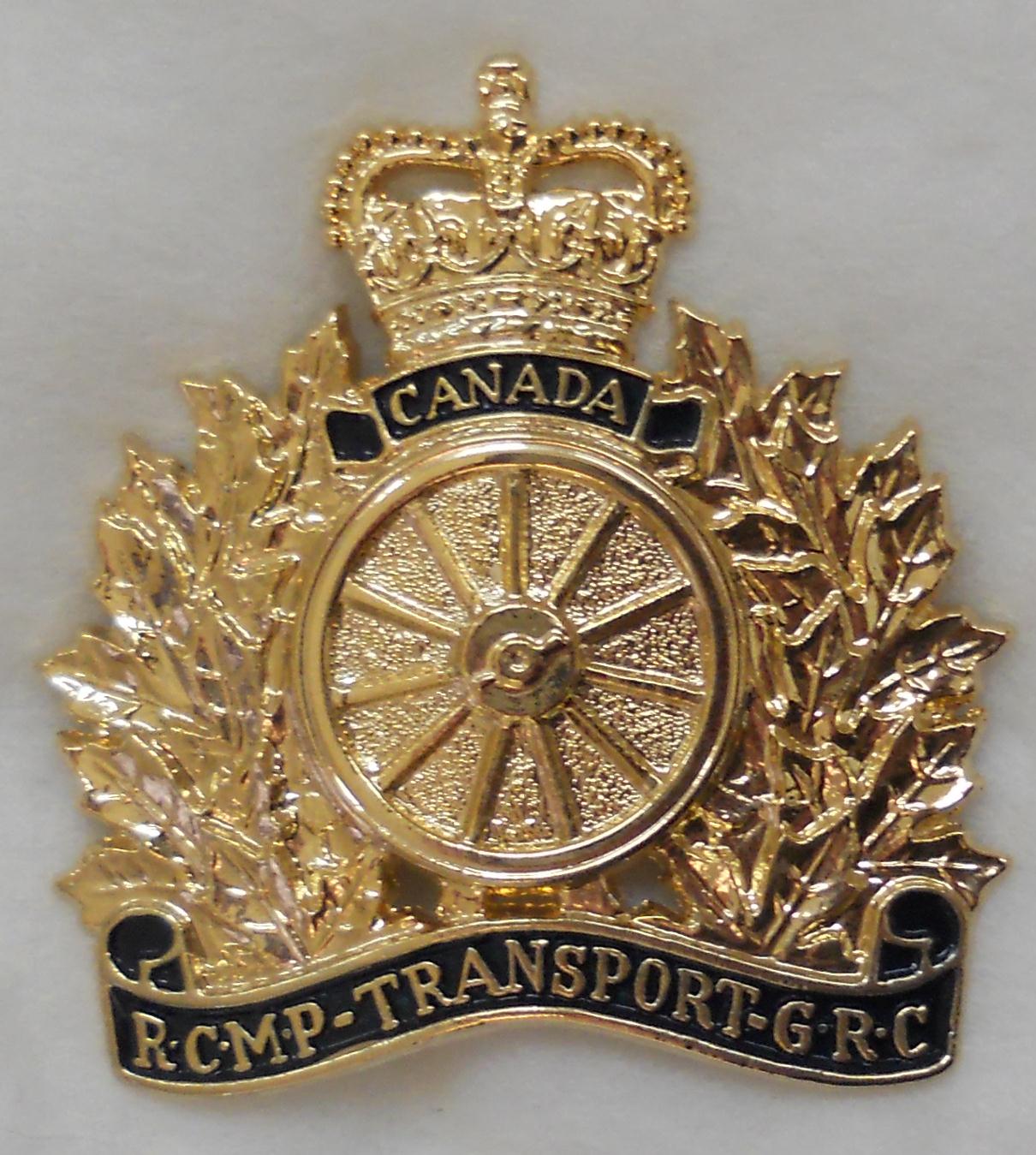 RCMP Large Badge Pin