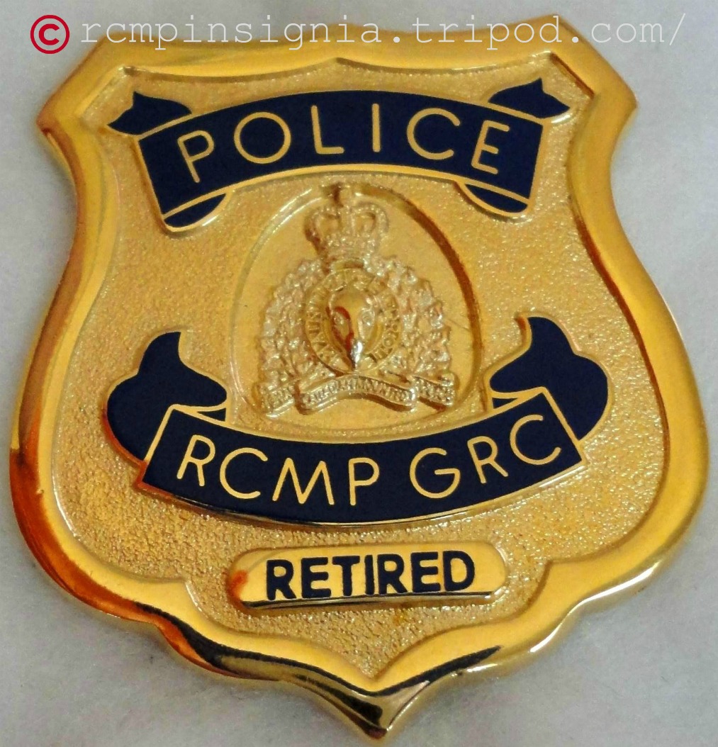 RCMP Large Badge Pin